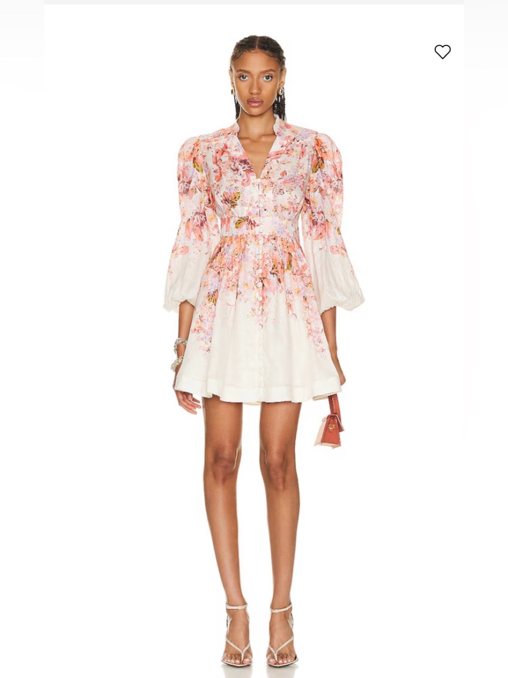 Zimmermann Devi Plunge Mini dress